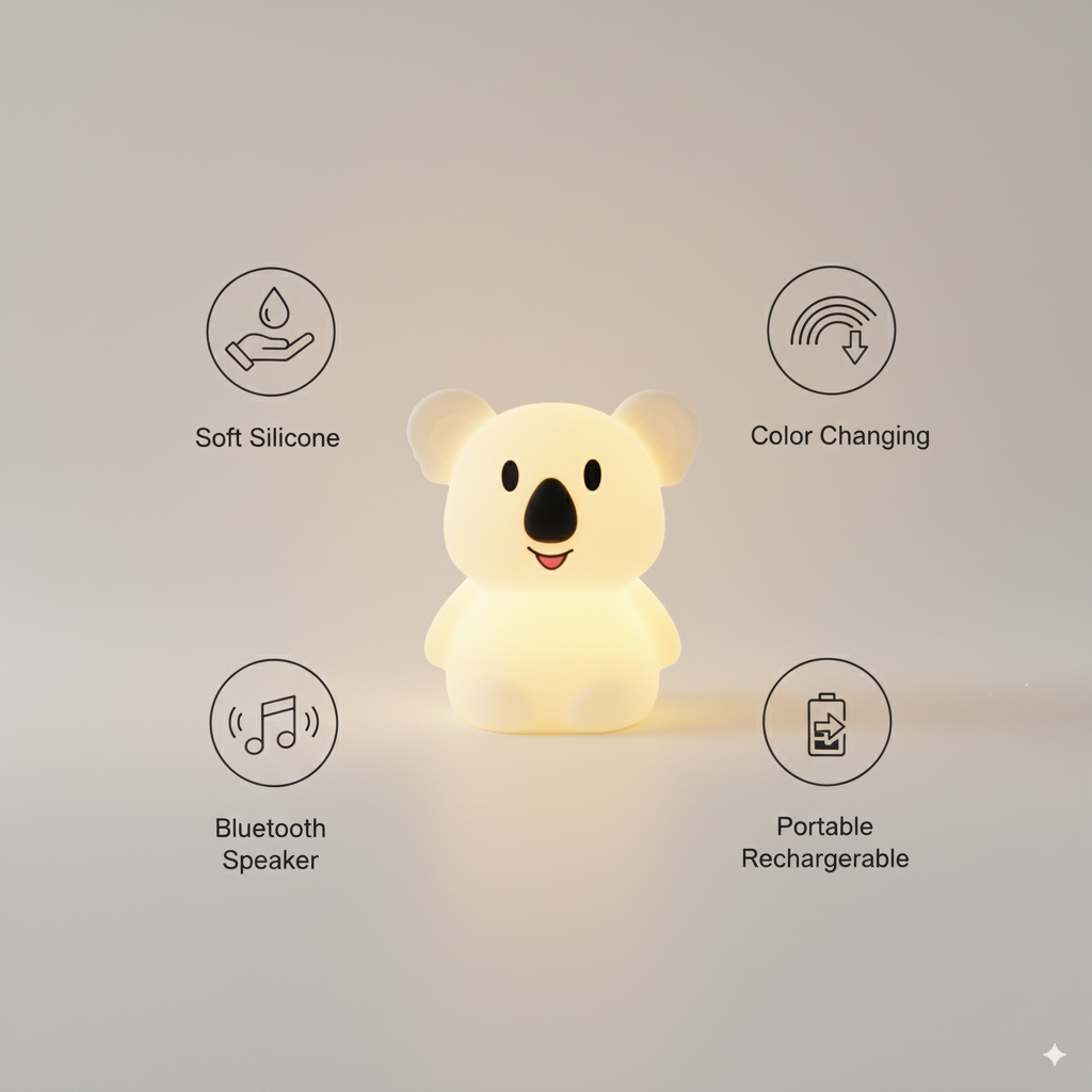 hoME.X KOALA NIGHT LIGHT