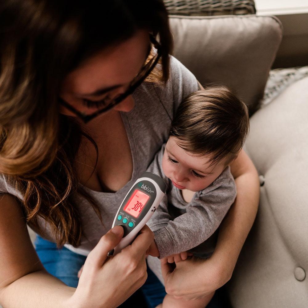 bbluv Termo: Infrared Digital Thermometer, Non-Contact Forehead Temperature for Adults and Kids